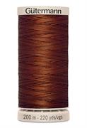 Quilting Thread 200m, Waxed, Col 1833